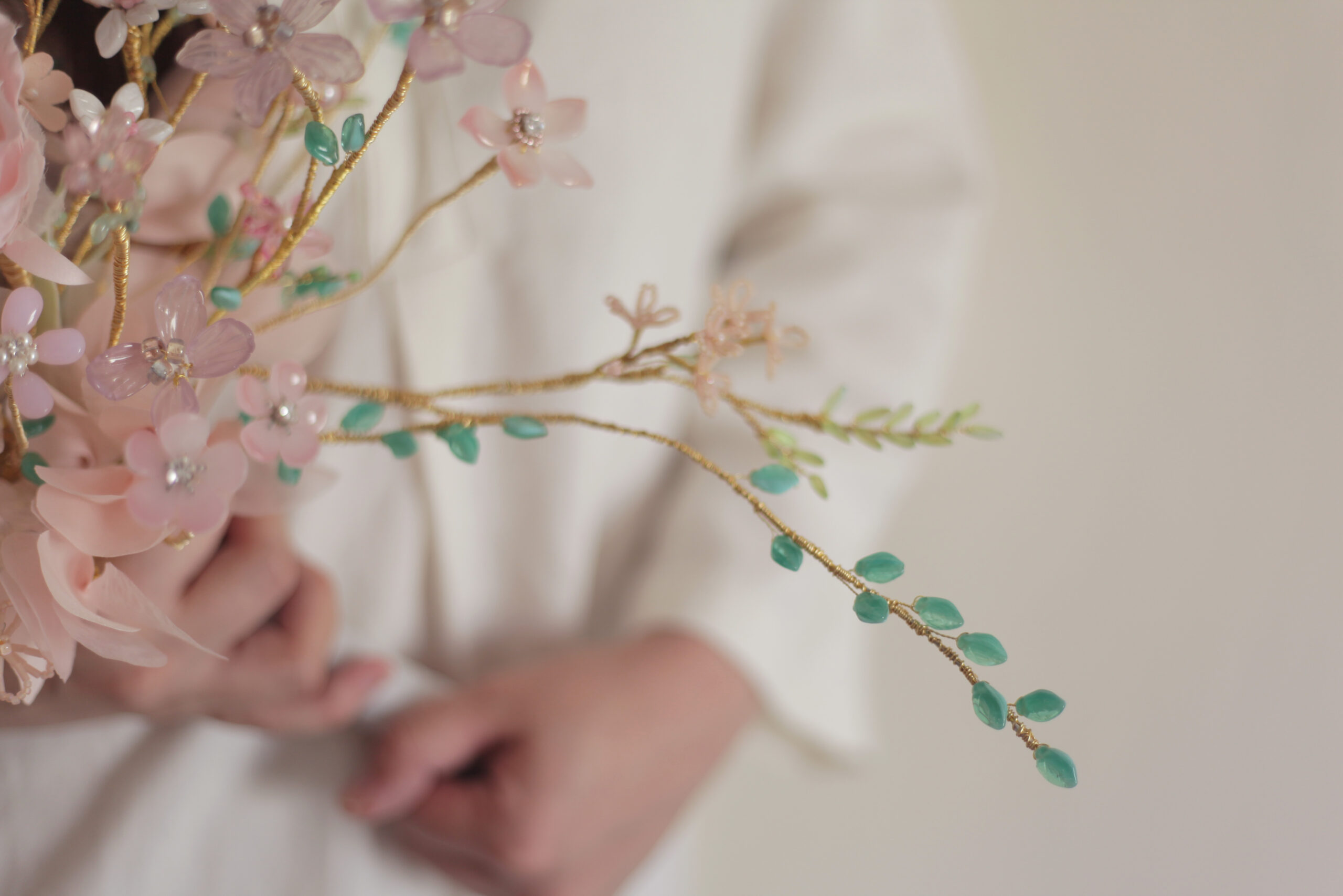 洋桔梗捧花課程:圖片 3