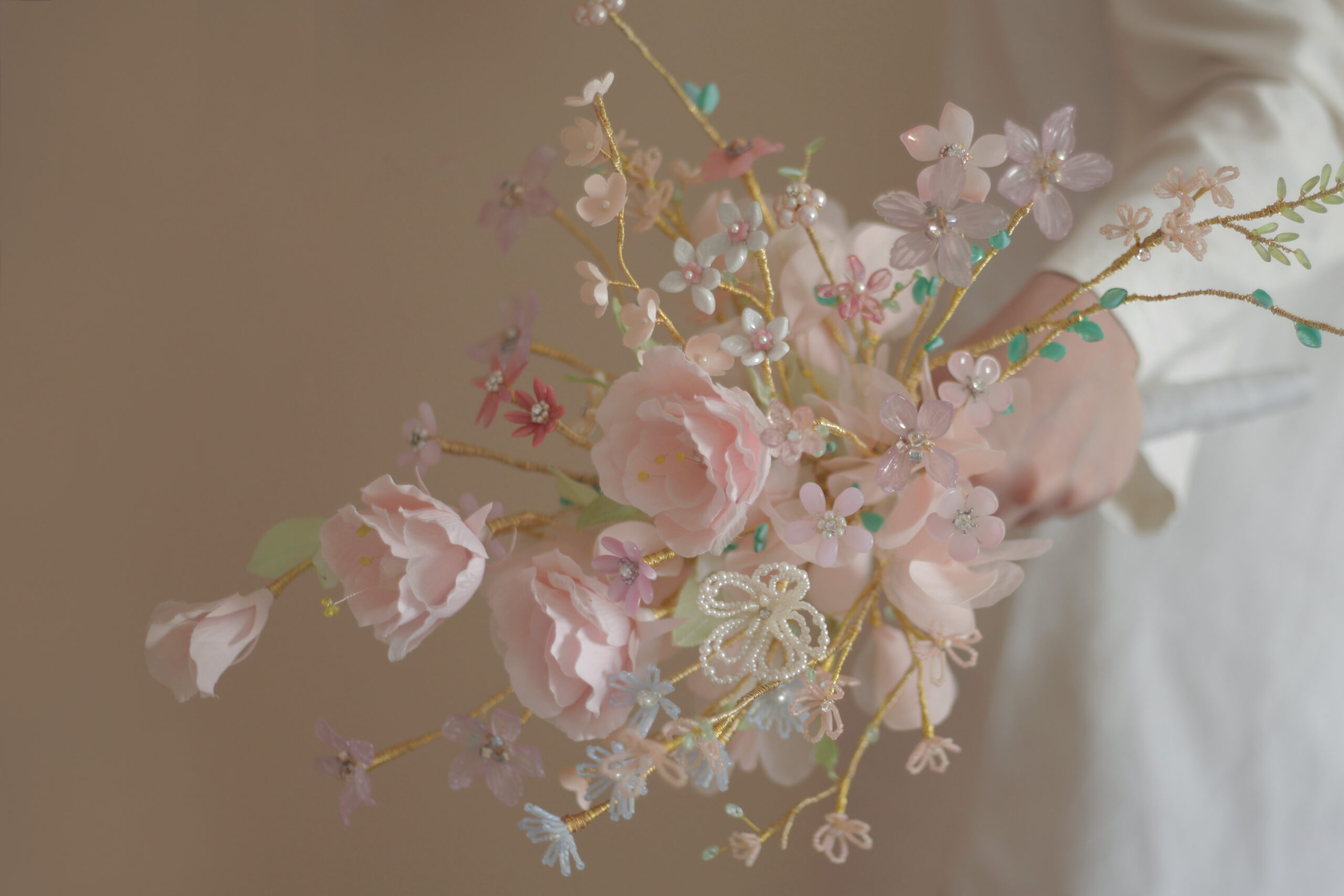 洋桔梗捧花課程