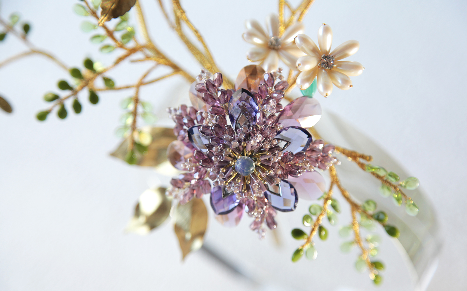 水晶大理花禮課程