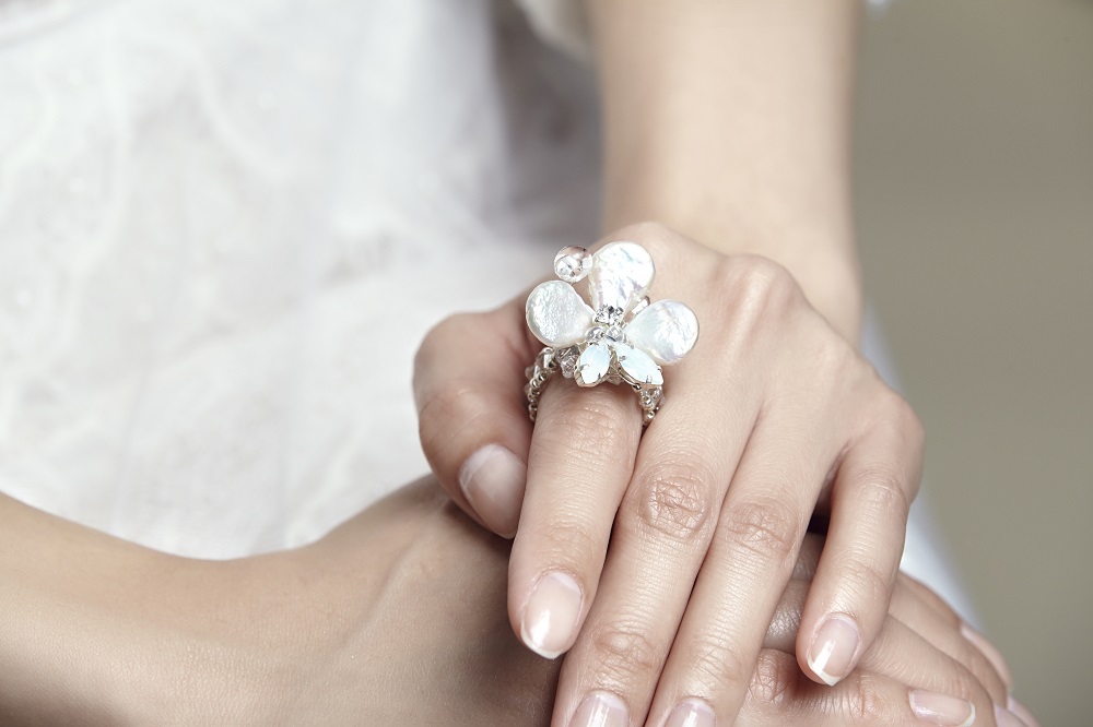 珍珠蝴蝶蘭花飾課程