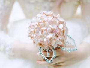 繡球母貝捧花課程