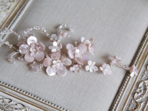 母貝繡花花飾課程