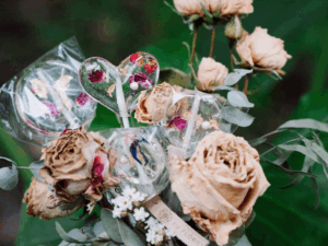 拾語糖花・手工花卉棒棒糖