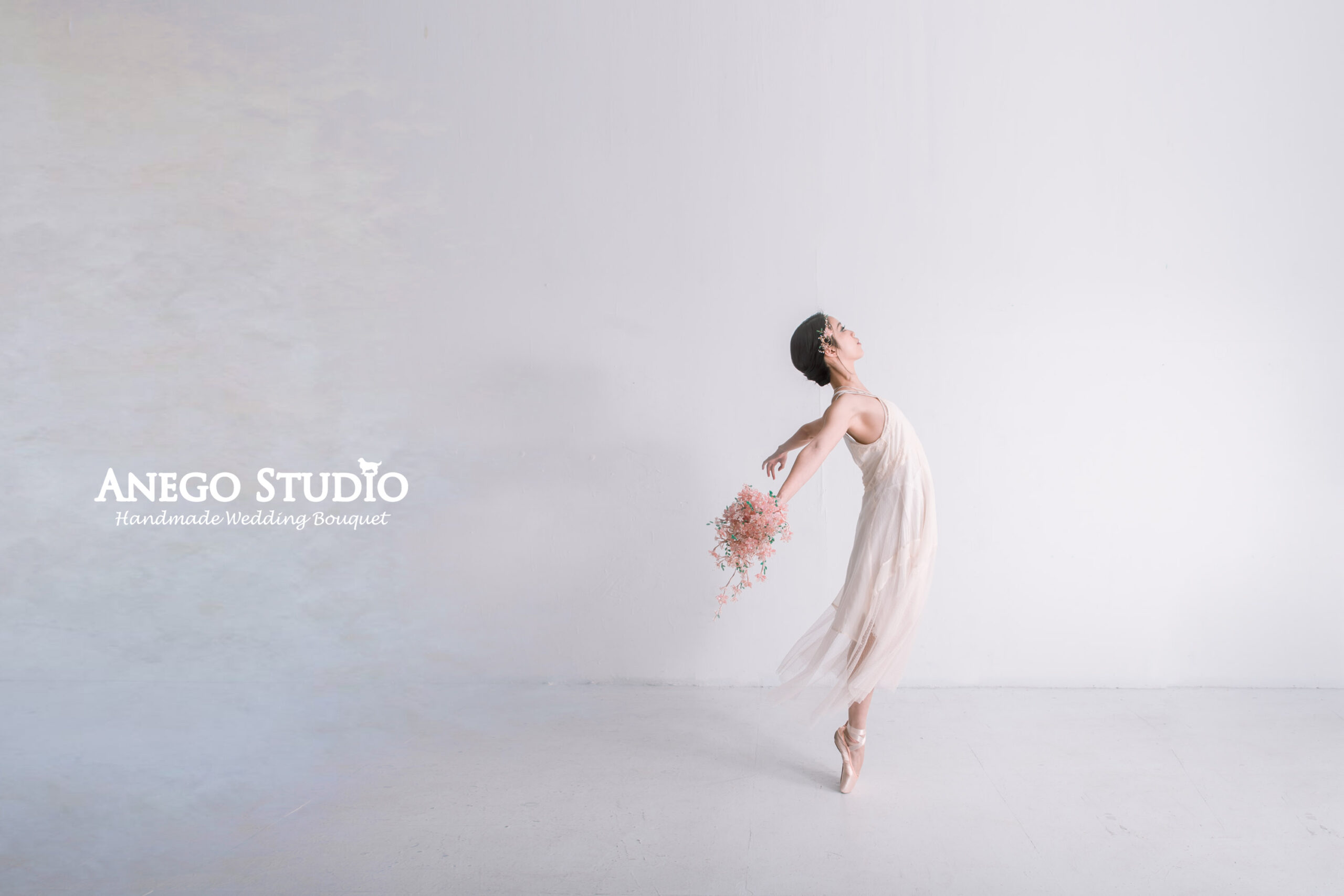 水滴型櫻花捧花課程:圖片 3